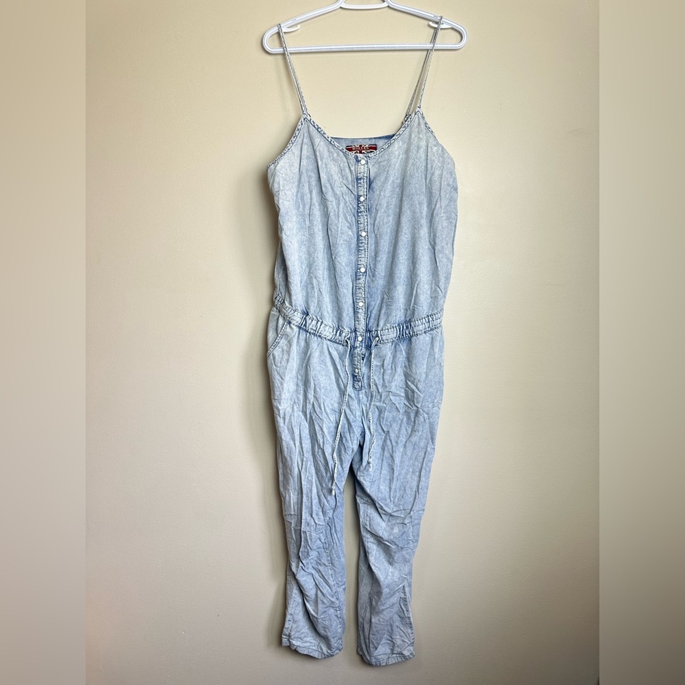 Makers Size M Light Blue Denim Jumpsuit